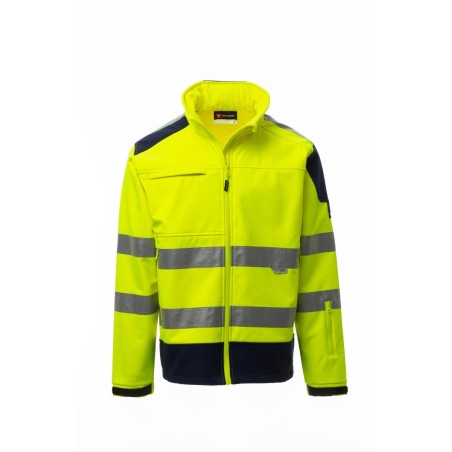 Veste softshell haute visibilité SCREEN personnalisable | CREA…OSE