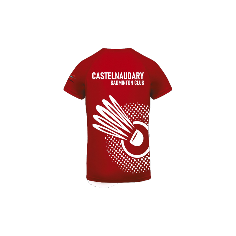 Maillot Badminton Club Castelnaudary personnalisable | CREA…OSE