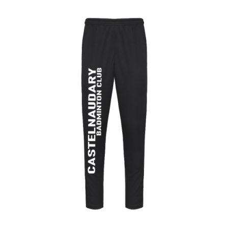 Pantalon Badminton Club Castelnaudary noir | CREA…OSE
