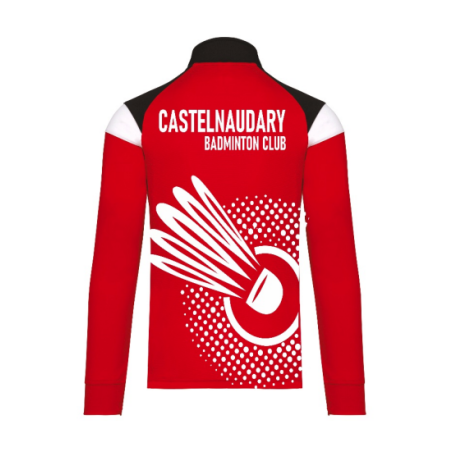 Veste de survêtement Badminton Club Castelnaudary | CREA…OSE