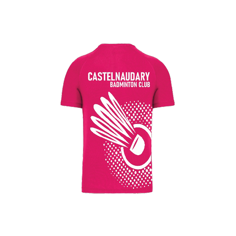 T-shirt Octobre Rose Badminton Club Castelnaudary | CREA…OSE