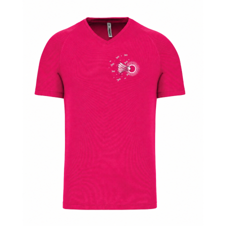 T-shirt Octobre Rose Badminton | CREA…OSE